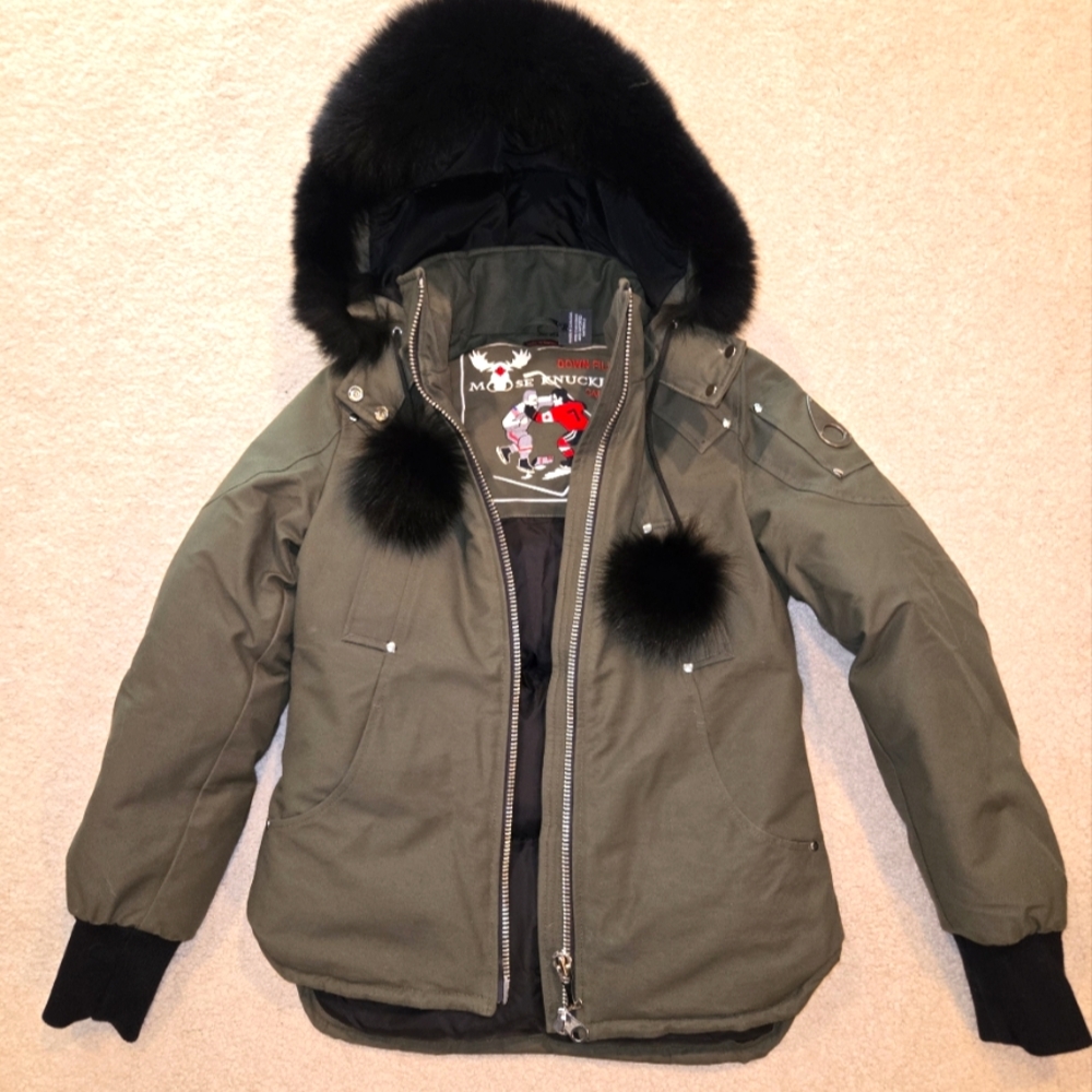 Moose Knuckles Women's Jacket - Green - S